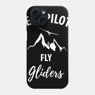 gliding glider pilot Phone Case