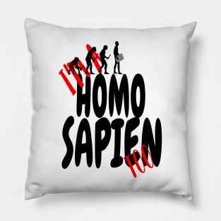 Homosapien Pillow