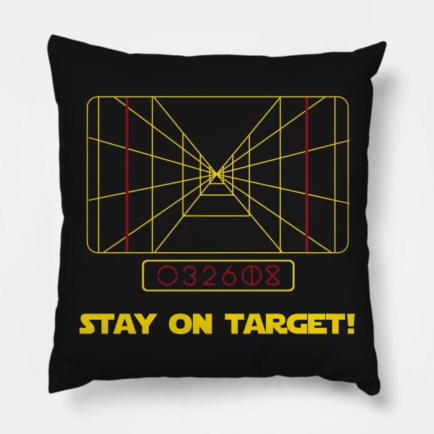 stay on target! Pillow by elricardio