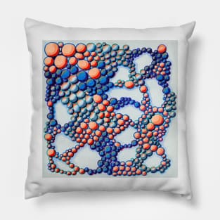 BLUE BUBBLES Pillow