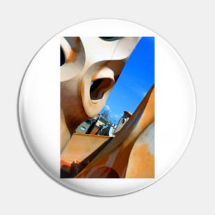 La Pedrera Casa Mila Sagrada Familia Barcelona Spain Pin