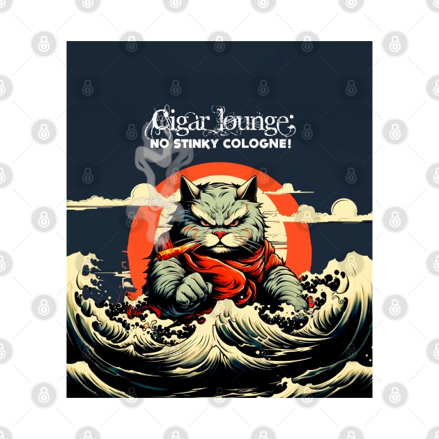 Cigar Lounge: No Stinky Cologne Allowed! by Puff Sumo