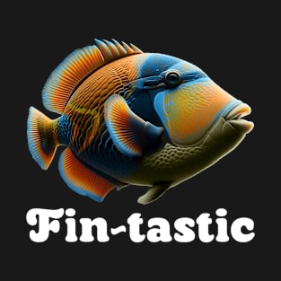 Fin-tastic Humuhumunukunukuapua'a Hawaiian Reef Triggerfish T-Shirt