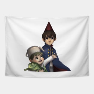 OVER THE GARDEN WALL - Halloween (Without BG) Tapestry