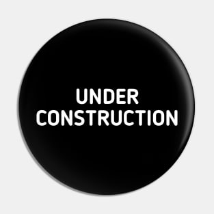 under construction Pin