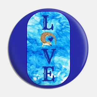 Love Blue Tongued Skink Pin