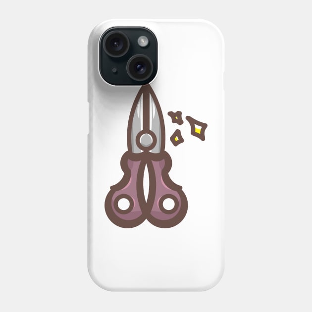 scissors Phone Case by B&E