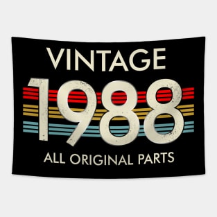 Vintage 1988 All Original Parts Tapestry