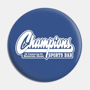 CHAMPIONS SPORTS BAR BIDDEFORD MAINE Pin