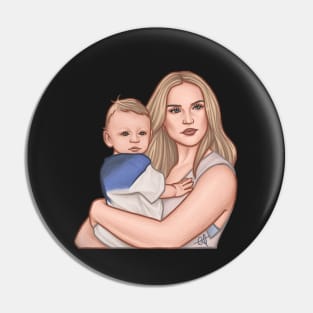 Mother and Son || Perrie and Axel Pin