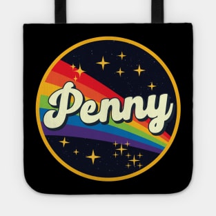 Penny // Rainbow In Space Vintage Style Tote