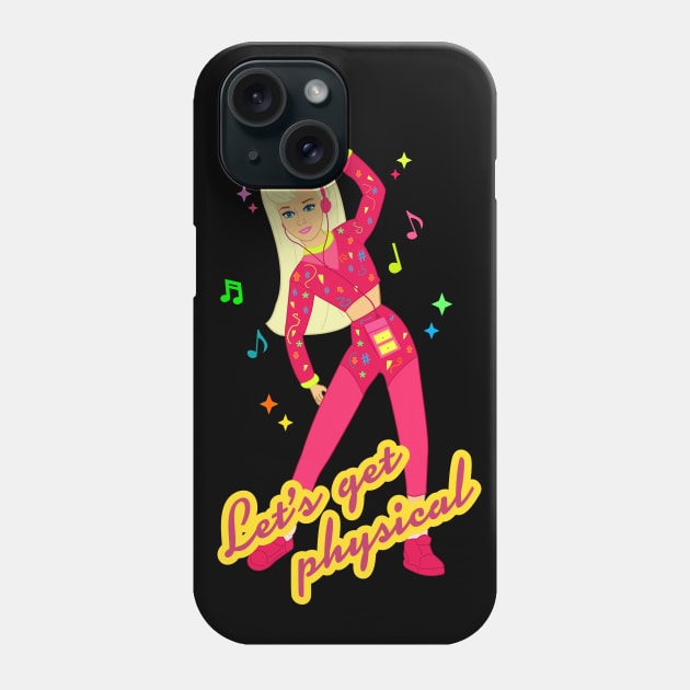 Working out Barbara Phone Case by Brunaesmanhott0