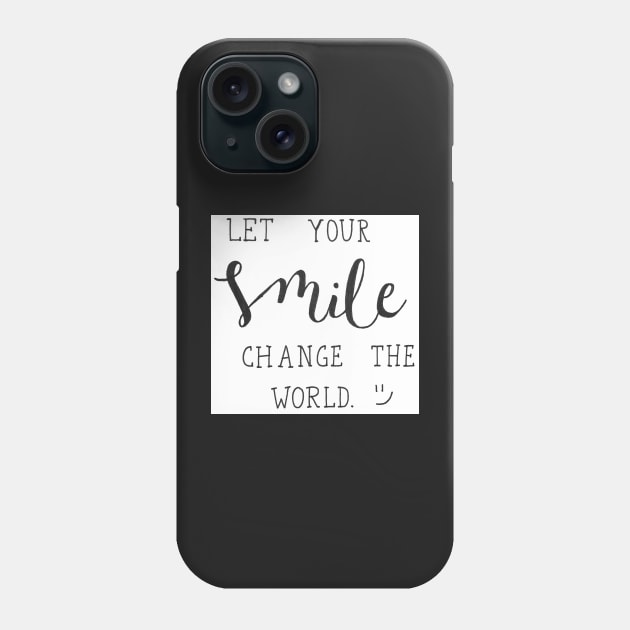 Smile Phone Case by nicolecella98