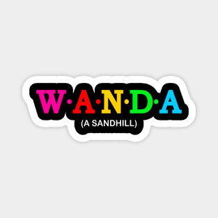 Wanda - A Sandhill. Magnet