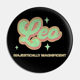 Leo Majestically Magnificent Zodiac Sign Astrology Horoscope Pin