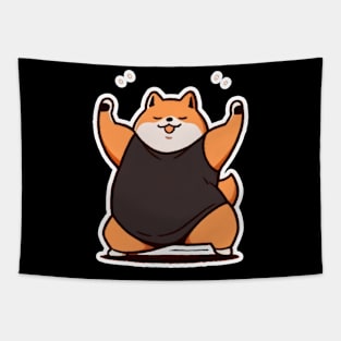 Shiba Champ Tapestry