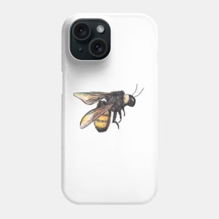 Bee watercolour painting Phone Case