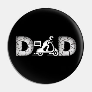 Dad Delivery Costume Gift Pin