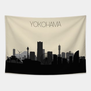 Yokohama Skyline Tapestry