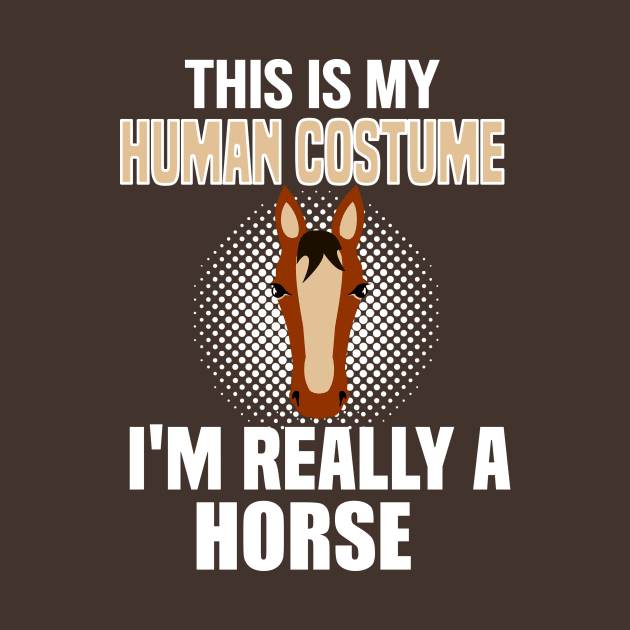 Horse costume T shirt Tee for Men, Women, Teens and Kids by kmpfanworks