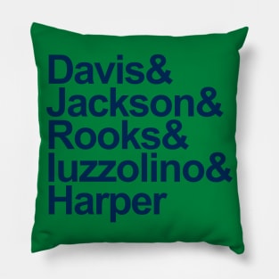 1992-93 Dallas Mavericks List, Blue Pillow