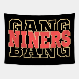 49ers Football Tapestry