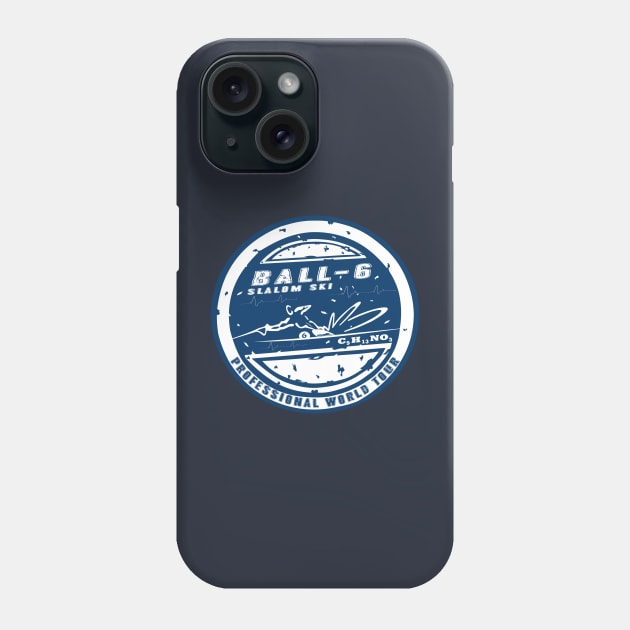 Ball 6 Slalom Ski Professional World Tour Phone Case by GR8DZINE