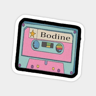 Vintage Cassette Tape Bodine Magnet