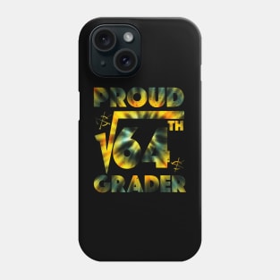 Proud 8th Grade Square Root of 64 Teachers Students Phone Case