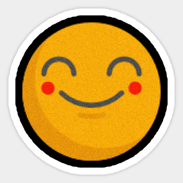 8Bit Smiley Face Emoticon Classic Vibe Emotions Emoticon That Will