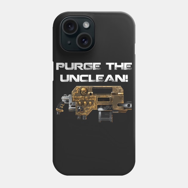 purge the unclean Phone Case by horrorshirt