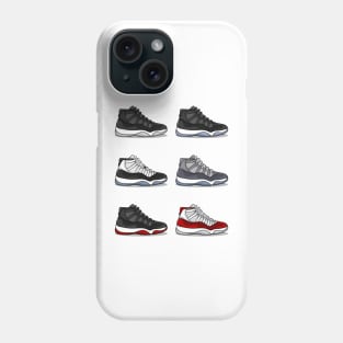 AJ 11 Retro Sneaker Collection Phone Case