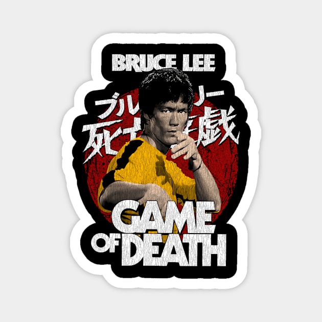 Movie Bruce Jeet Kune Do Bruce Dragon Legend Magnet by Garmentcrooks