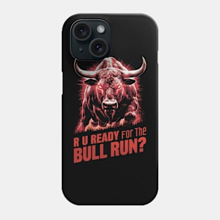 Bull Run' T-shirt Phone Case