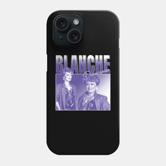 Blanche Devereaux Phone Case by Fewclipclop