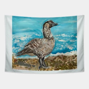 Nene Goose Tapestry