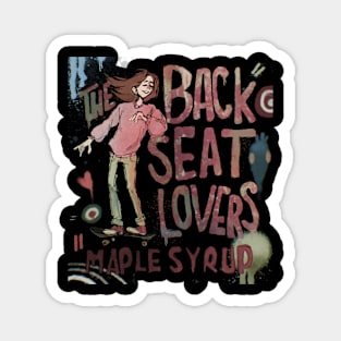 band the backseat lovers Magnet