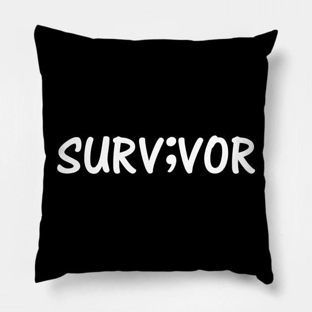 Survivor Pillow by Miya009