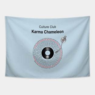 KARMA CHAMELEON LYRICS ILLUSTRATIONS Tapestry