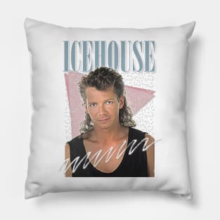 Icehouse - Vintage Look / Fan Art Design Pillow