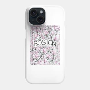 Boston Magnolia Phone Case