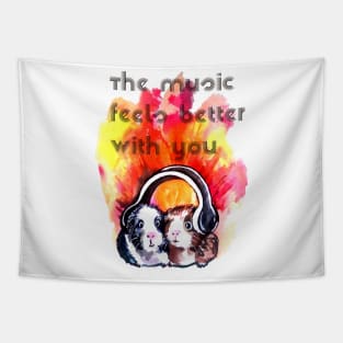 Guinea Pig Music Tapestry