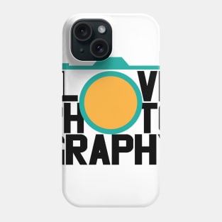 I love photography Phone Case