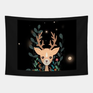 Leading deer Tapestry