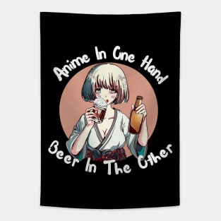 Oktoberfest bier anime Tapestry