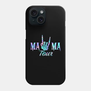 Motherhood, Some Days I Rock It, Mama Lightning Bolt, Mama Skeleton (2 Sided) Phone Case