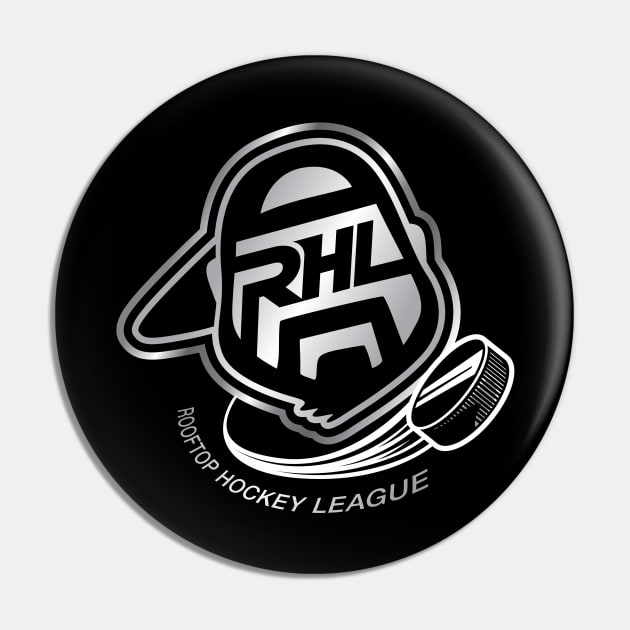 RHL - Rooftop Hockey League Pin by SaltyCult