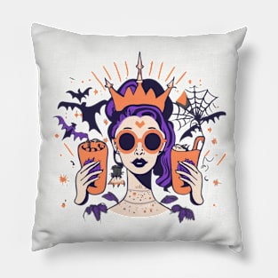 Pumpkin Spice Queen Pillow