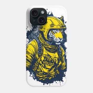 Tiger as a Biker Phone Case