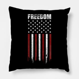 American Pride Freedom Flag Pillow